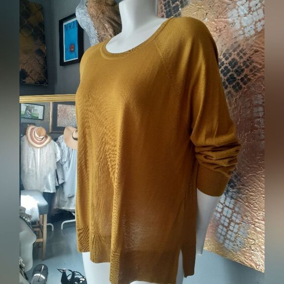 Zara Mustard Yellow Women's Sweater - Picture 11 of 11